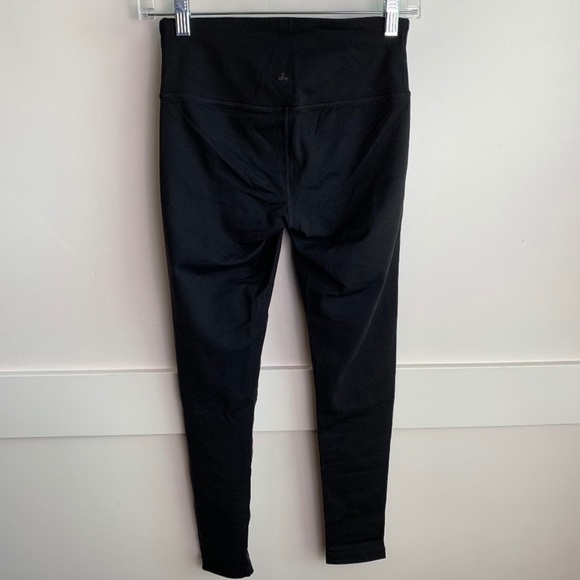 PrAna レディース ピラー 7/8 レギンス - コンプレッションストレッチジャージー、ワイドウエストバンド、隠しキーポケット